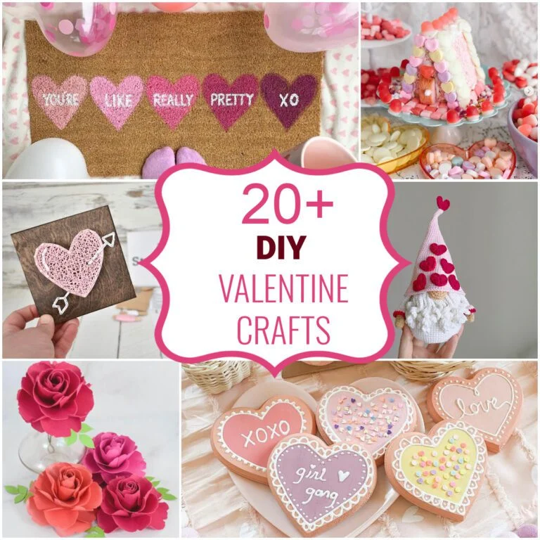 20 DIY Valentine Crafts that Make Great Gifts