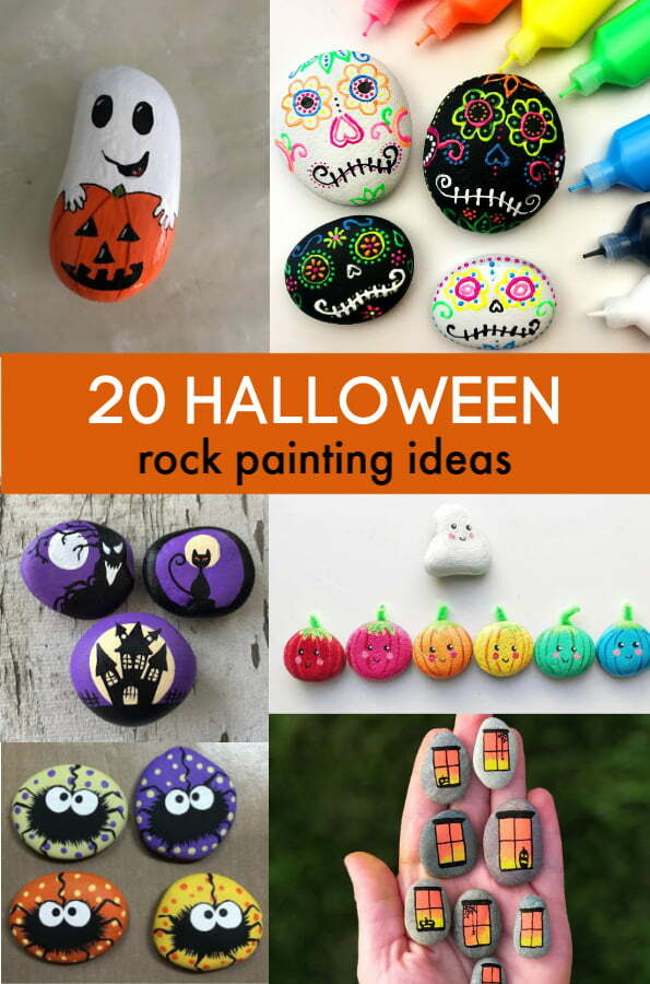 20 Halloween Rock Painting Ideas