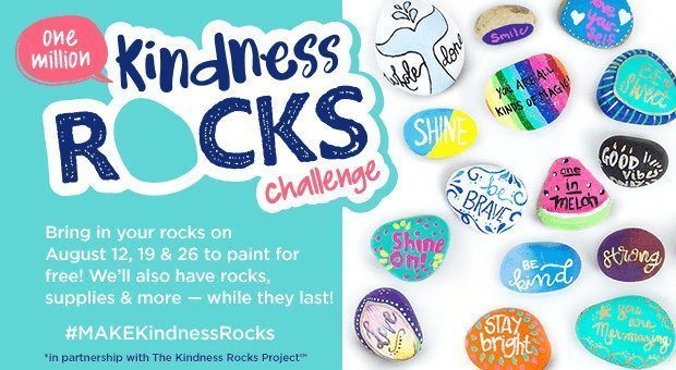 Michaels Kindness Rock challenge