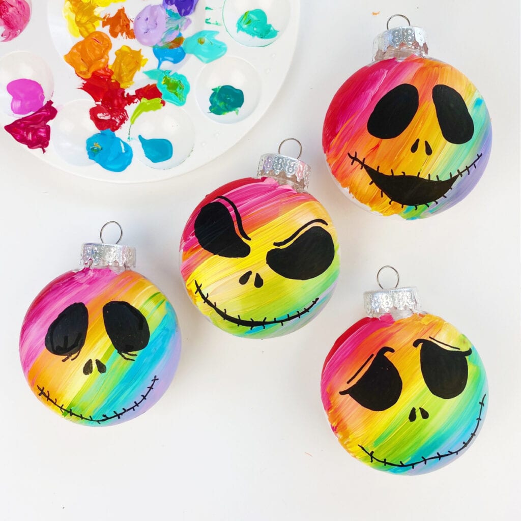 Nightmare Before Christmas Ornament DIY