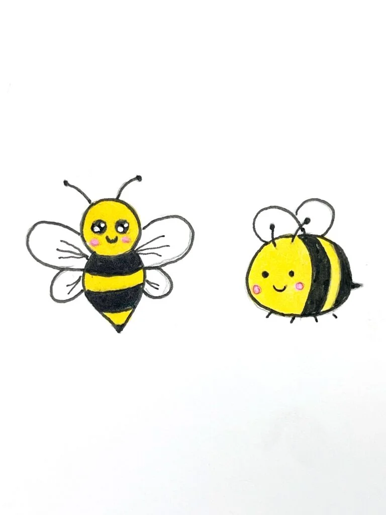 bee drawing