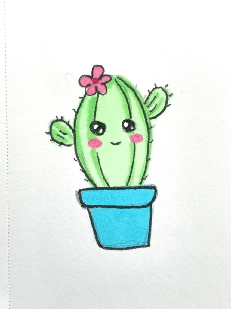 cactus drawing