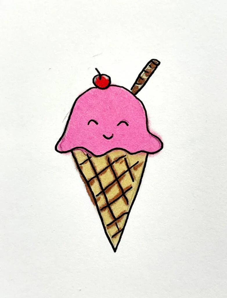 ice cream drawing