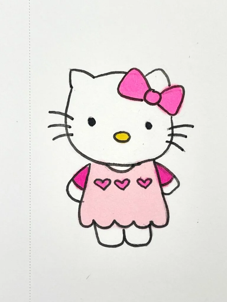 hello kitty drawing