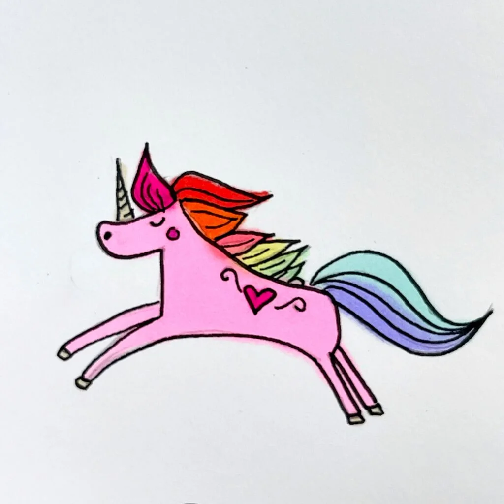 unicorn drawing