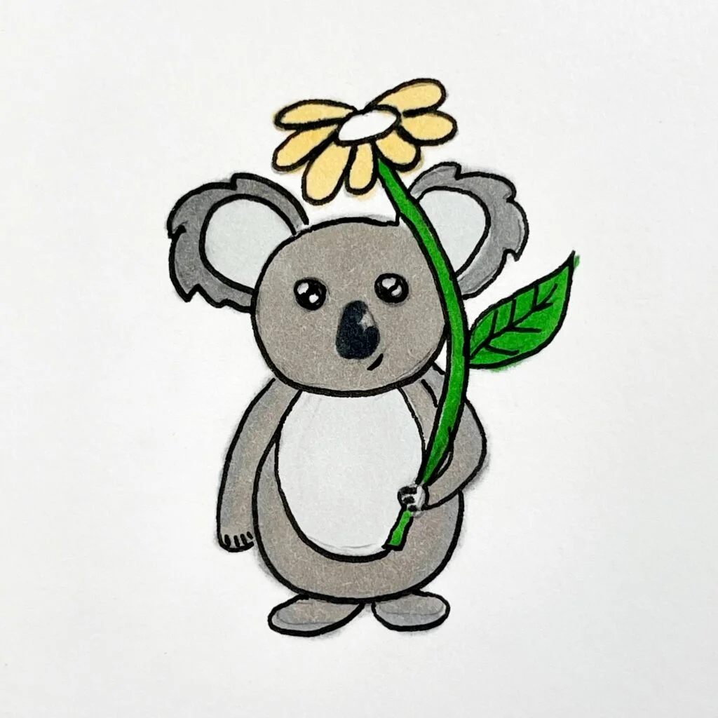 koala drawing