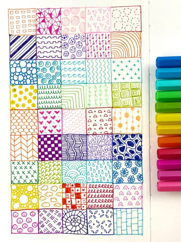 easy patterns to draw