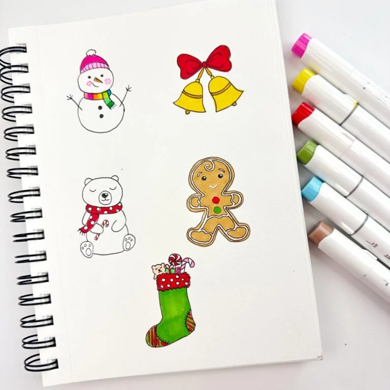 20+ Cute Christmas Drawing Ideas