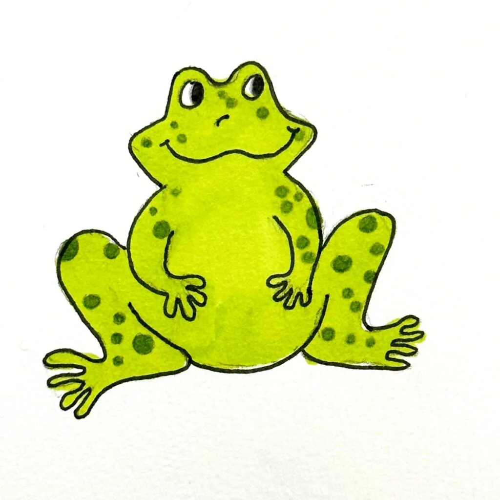 toad drawing