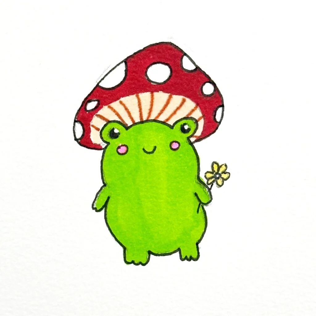 mushroom frog