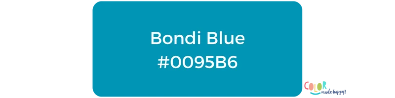 Bondi blue color