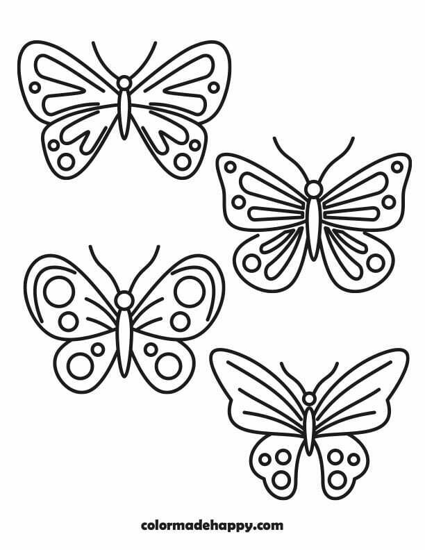 Adorable Butterfly Designs