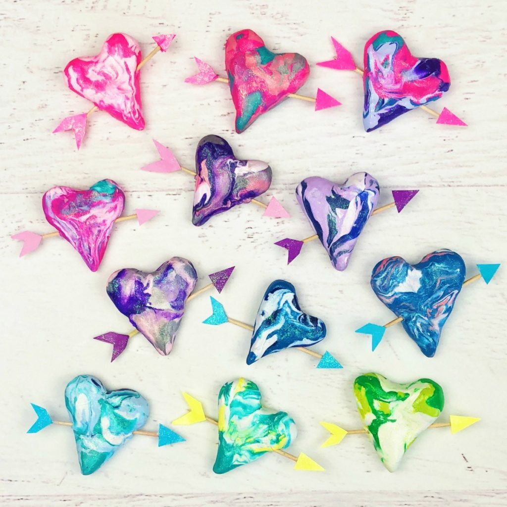 Easy Valentine's Day Crafts Polymer Clay