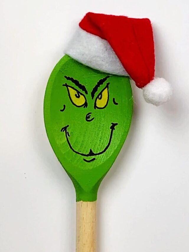 DIY Grinch Christmas Craft Story