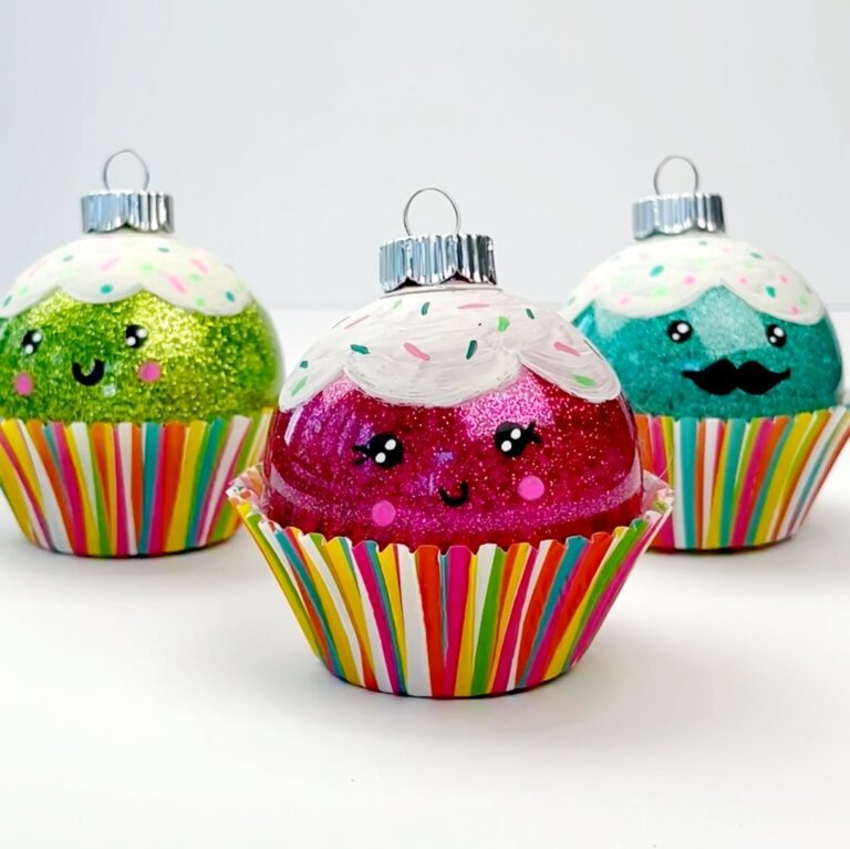 Cupcake Ornament DIY