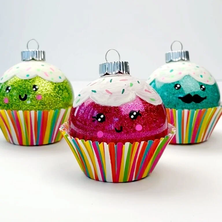 Cupcake Ornament DIY