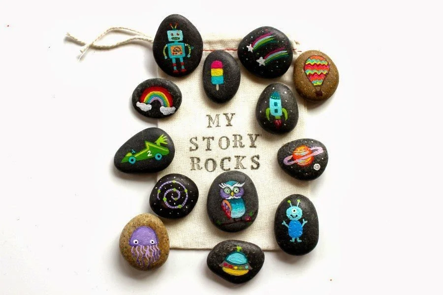 Story Stones and Painted Rocks