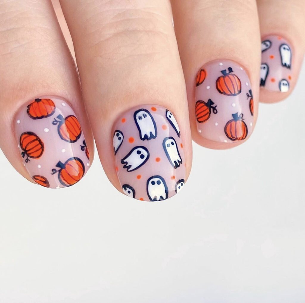 Cute Halloween Nails