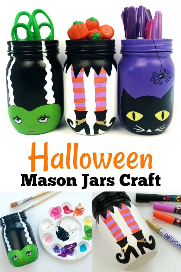 Halloween Mason Jars