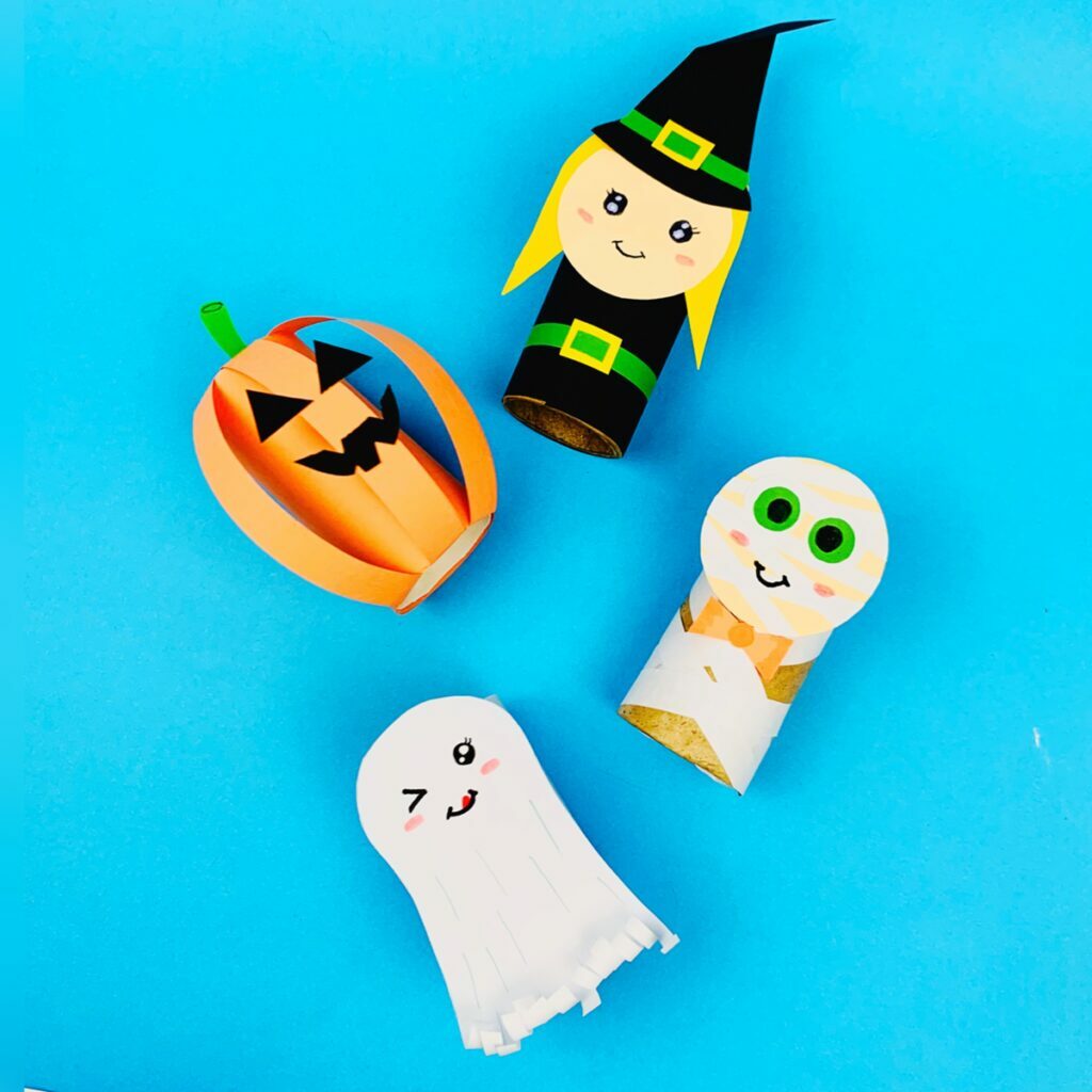 Halloween toilet paper roll crafts