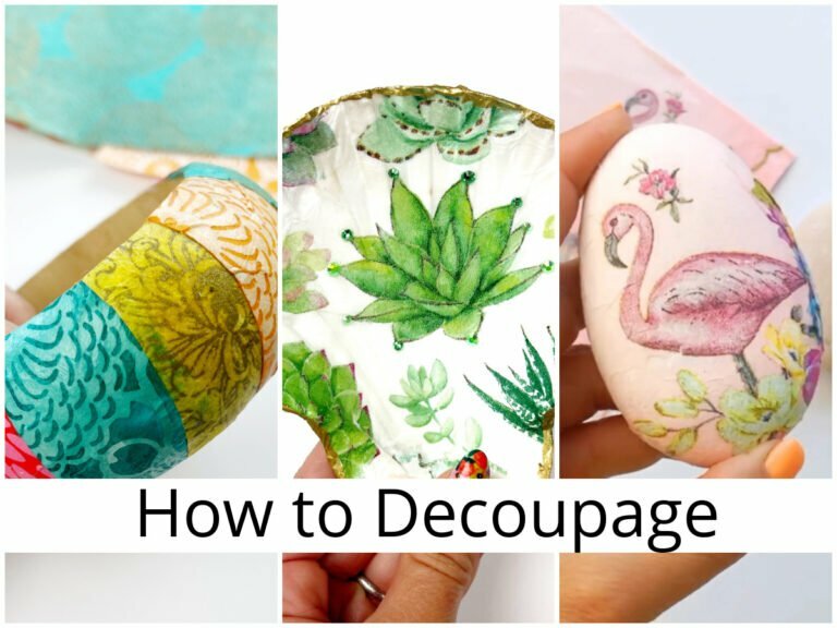 Mastering the Basics of Decoupage: Tips and Tricks for Decoupaging