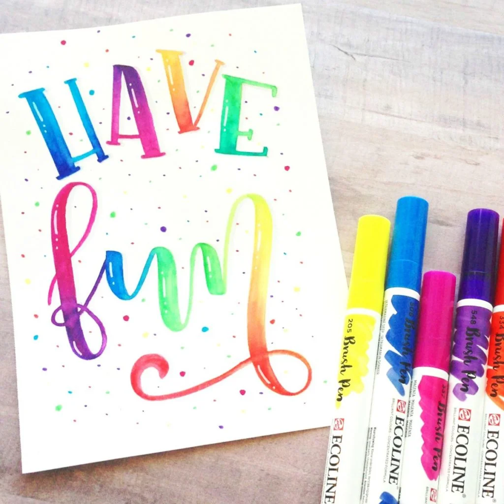 Best Hand Lettering Supplies and Tips for Beginners