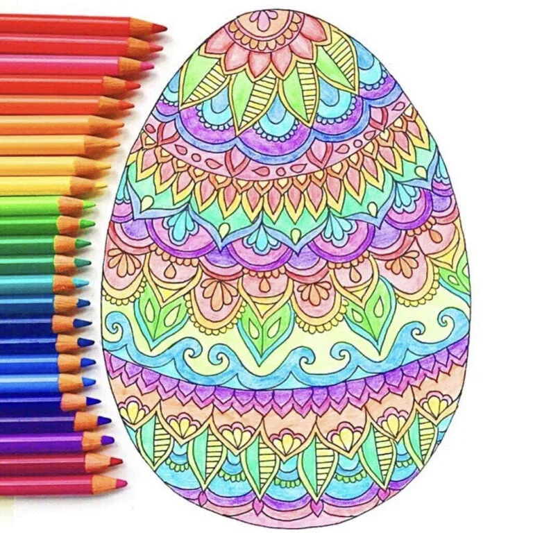 Easter Coloring Page – Free Easter Coloring Page