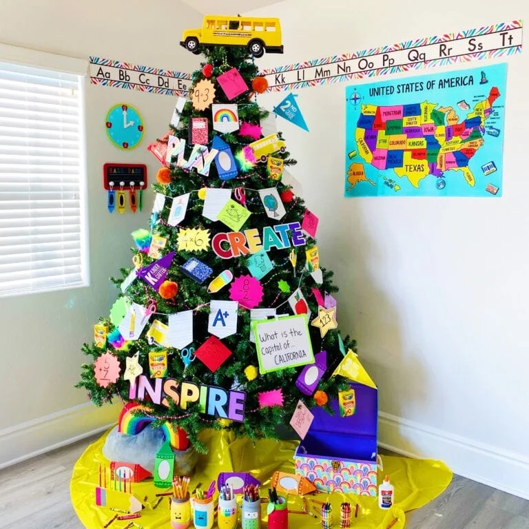 Learning School Christmas Tree