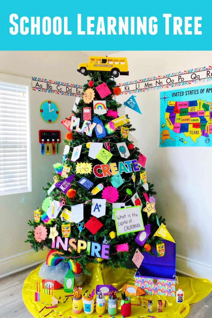 Learning School Christmas Tree