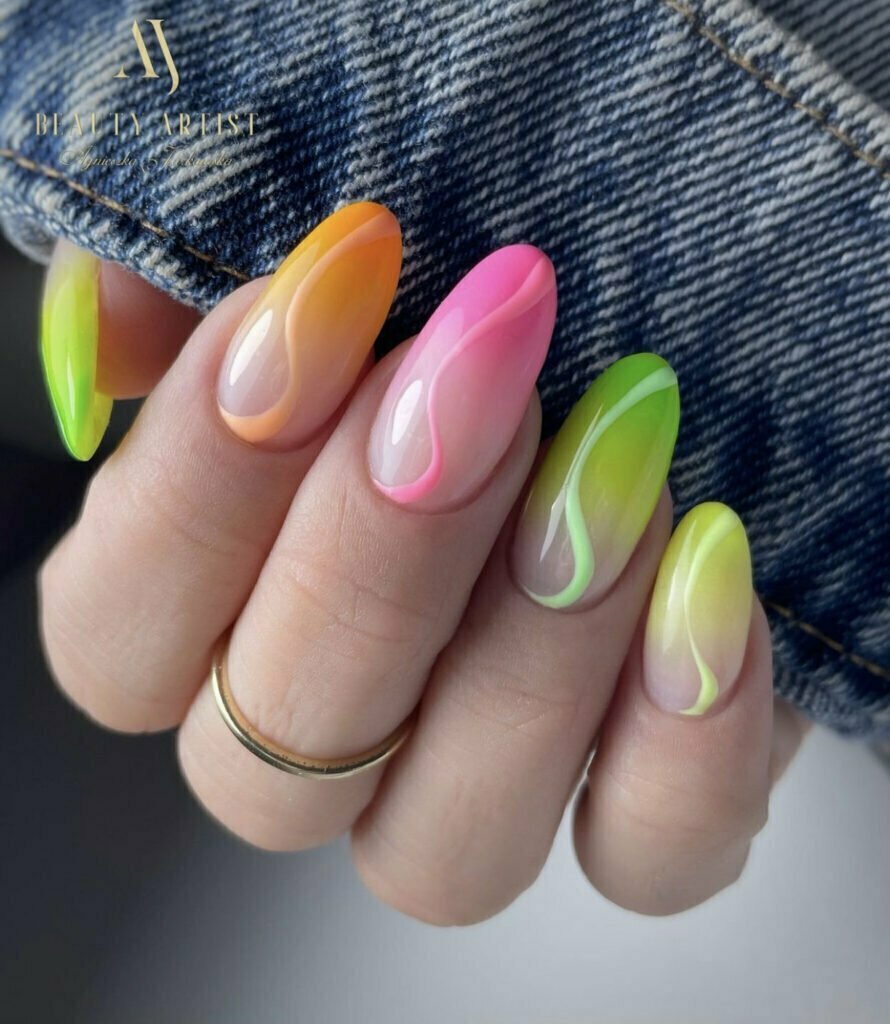 Neon Ombre