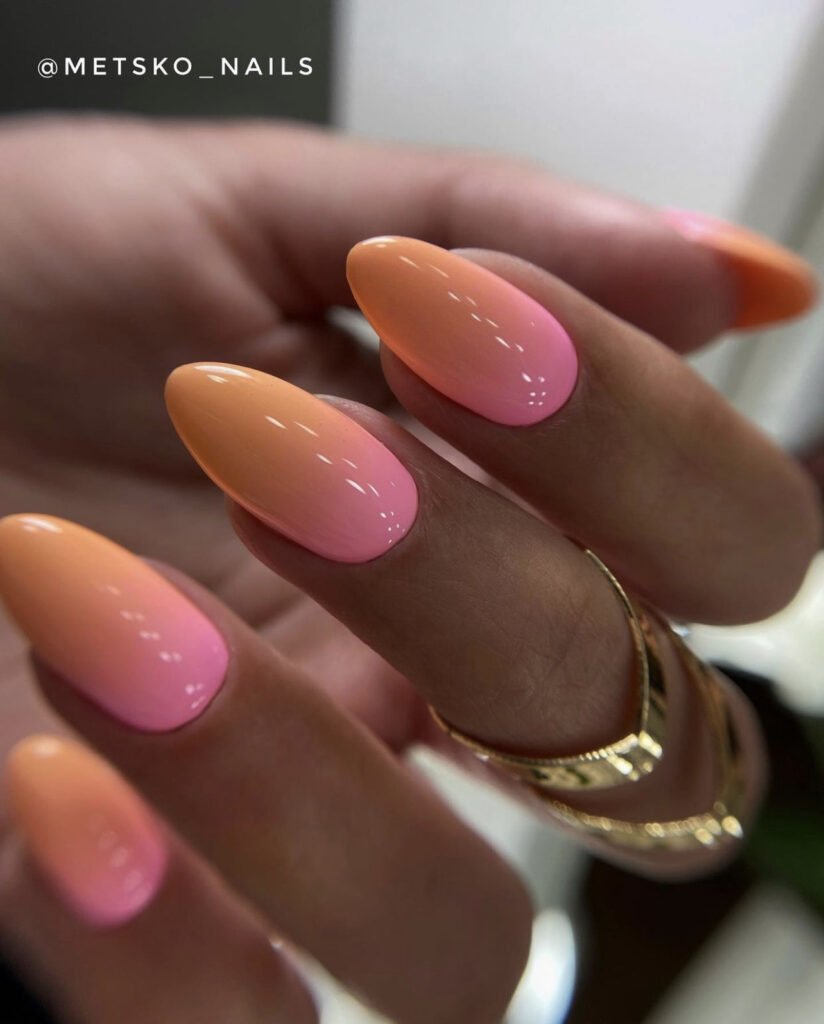 Peach Ombre