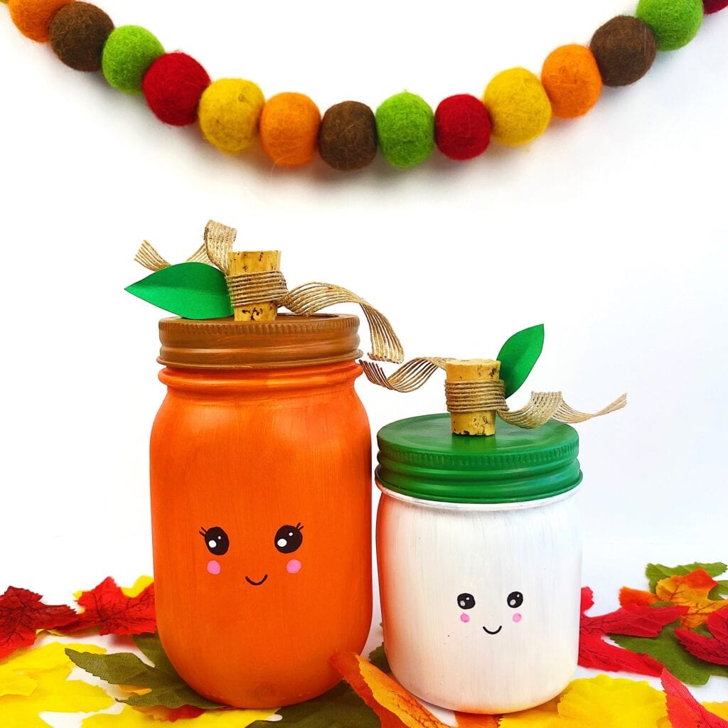 Pumpkin Mason Jar Fall Craft