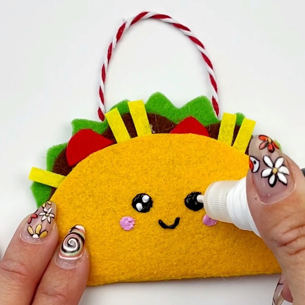 Taco Christmas Ornament Craft