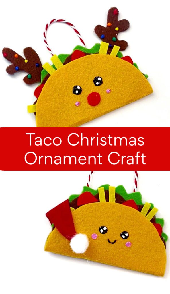 Taco Christmas Ornament craft