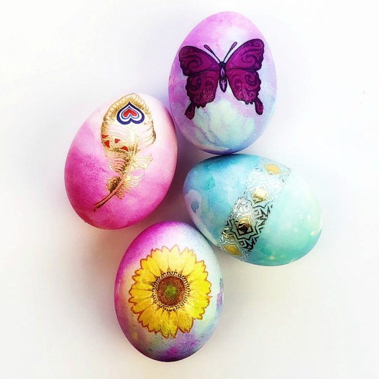 Temporary Tattoo Easter Eggs