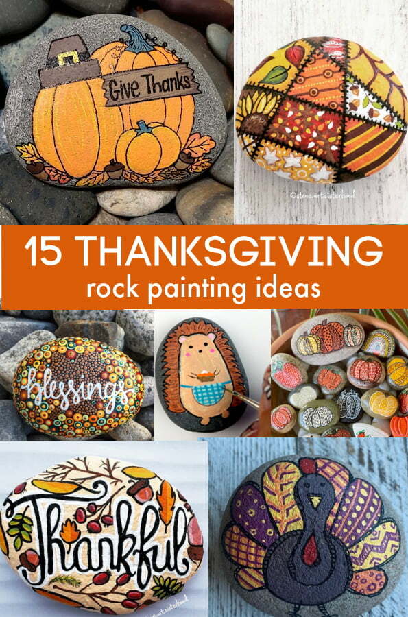 15 Thanksgiving Rock Painting Ideas