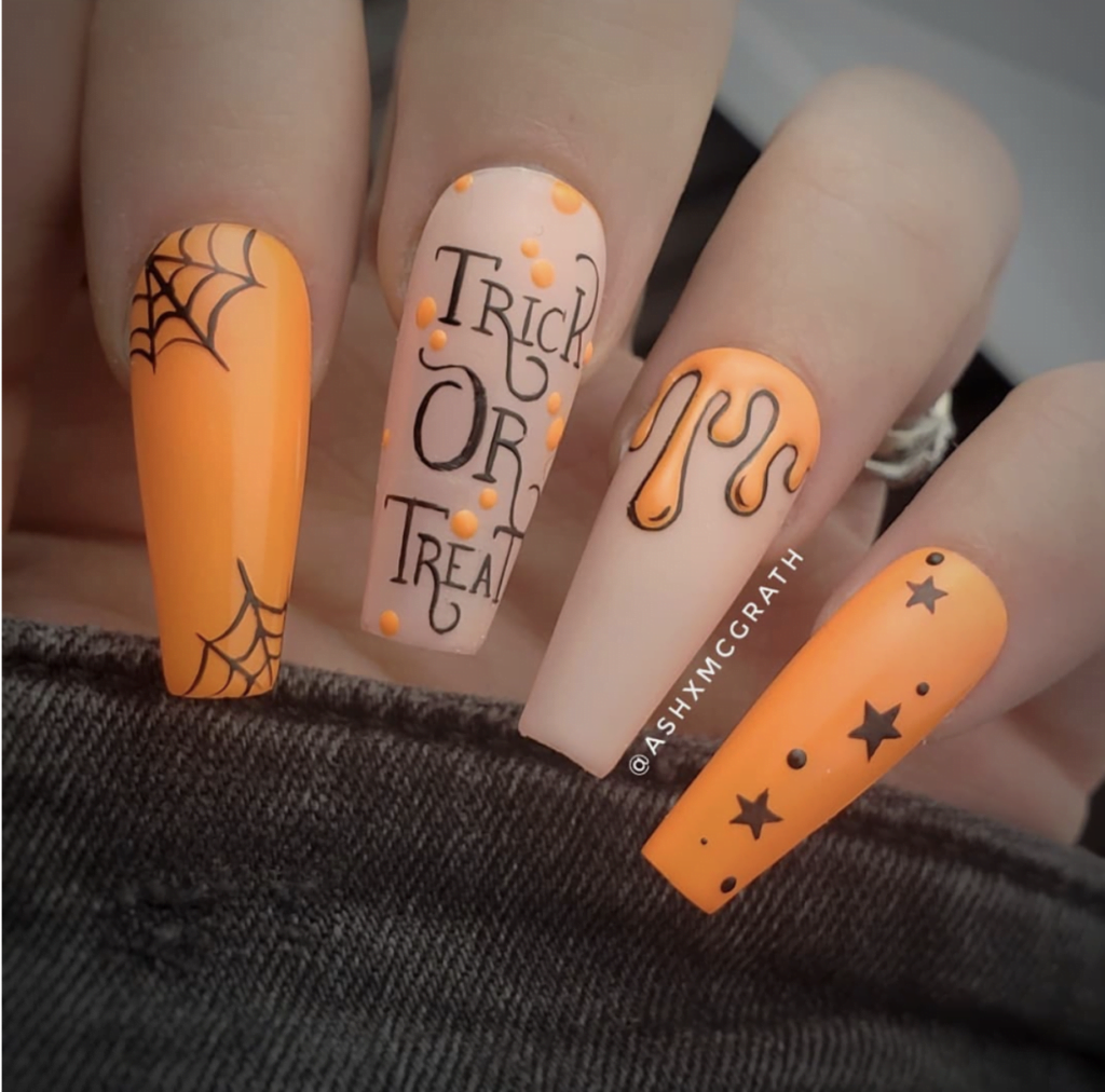 Trick or Treat Nails