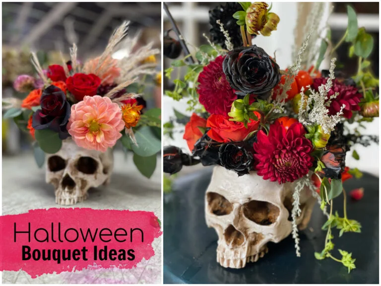 How to Make a Halloween Bouquet